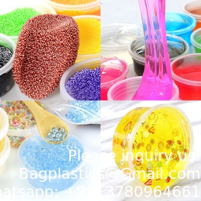 حاويات بلاستيكية صغيرة مع أغطية 50 حاويات خليط مع أغطية،حاويات لتخزين كرات رغوة خليط