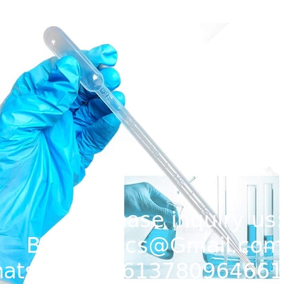 أنابيب البلاستيك المستخدمة مرة واحدة، ومقطرات واضحة للزيوت الأساسية، اختبار المياه، المختبر، الفن DIY