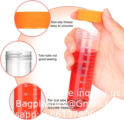SCIENCE LAB العلوم الابتدائية أنابيب الاختبار الكبيرة مع الوقوف، مجموعة من 10 أنابيب، الأدوات البلاستيكية المختبرية، أنابيب المختبر للاختبار