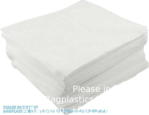 4 بوصة 2 Ply Polyester Fabric Wiper For Industrial Cleanroom تنظيف المنظفات القماش 4009 البوليستر القماش الخالي من الغبار Ultra