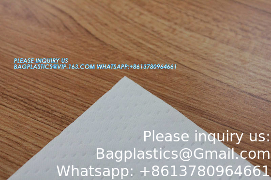 4 بوصة 2 Ply Polyester Fabric Wiper For Industrial Cleanroom تنظيف المنظفات القماش 4009 البوليستر القماش الخالي من الغبار Ultra