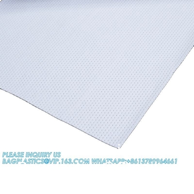4 بوصة 2 Ply Polyester Fabric Wiper For Industrial Cleanroom تنظيف المنظفات القماش 4009 البوليستر القماش الخالي من الغبار Ultra