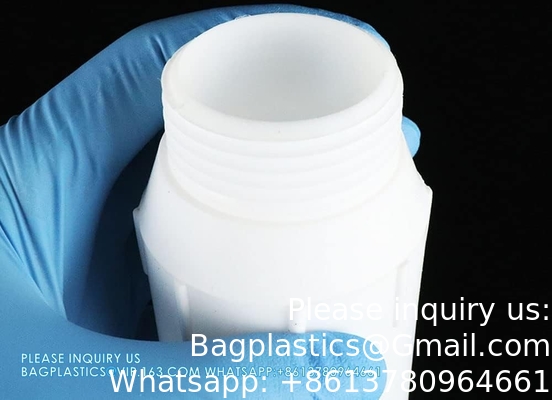 LAB 25ml إلى 2000ml عينة مكثفة مقاومة للحمض والقلي تخزين زجاجة كيميائية سائلة زجاجة PTFE المفاعل
