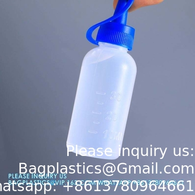 30ML خالية الشفافة الزجاجة قطرة البلاستيكية للعين بيع الجملة الزجاجة البلاستيكية ضغط قطرة الغراء مع نقطة