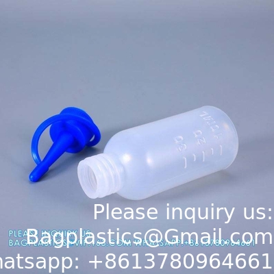 30ML خالية الشفافة الزجاجة قطرة البلاستيكية للعين بيع الجملة الزجاجة البلاستيكية ضغط قطرة الغراء مع نقطة