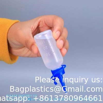 30ML خالية الشفافة الزجاجة قطرة البلاستيكية للعين بيع الجملة الزجاجة البلاستيكية ضغط قطرة الغراء مع نقطة
