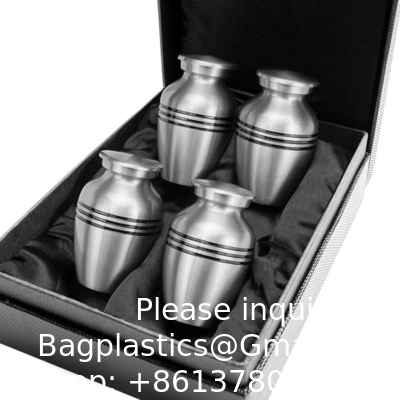حفرة رماد الإنسان الإناث والرجال، حفرة رماد الإناث البالغات، حفرة الدفن - Pewter، 4 ذكريات صغيرة