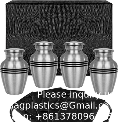 حفرة رماد الإنسان الإناث والرجال، حفرة رماد الإناث البالغات، حفرة الدفن - Pewter، 4 ذكريات صغيرة
