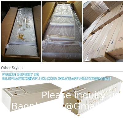 صناديق جنازة النحت على الطراز الياباني صناديق خشب صلبة مع النحت اليدوي جودة جيدة صناديق خشب صلبة