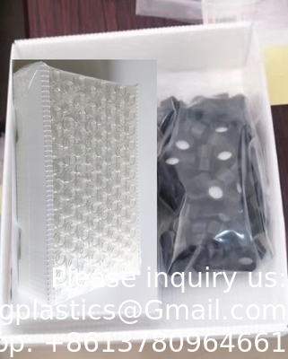 أقراص زجاجية مع أغطية ملفوفة، قنينة عينة سائل صغيرة، قنينة مقاومة للتسرب (10 مل، واضحة)