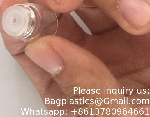 زجاج الزيوت الأساسية عينة زجاجات مع أغطية سوداء للزيوت الأساسية والعطور والمواد الكيميائية المختبرية 30 مل كأس قياس