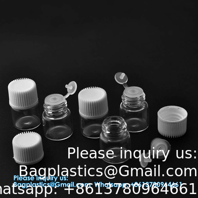زجاج الزيوت الأساسية عينة زجاجات مع أغطية سوداء للزيوت الأساسية والعطور والمواد الكيميائية المختبرية 30 مل كأس قياس