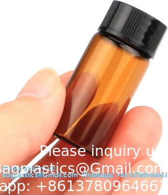 زجاجات الزيت للزيوت الأساسية، 36 قطعة 2 مل (5/8 درام) زجاجات أمبر زجاجات زجاجات،