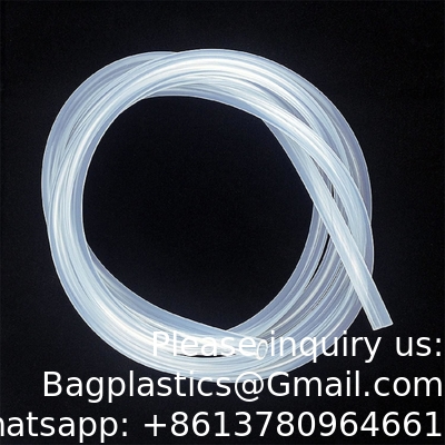 أنابيب السيليكون الواضحة 10FT 3/8 &quot;ID X 1/2&quot;OD الصف الغذائي أنابيب السيليكون النقية عالية درجة الحرارة لصنع النبيذ في المنزل