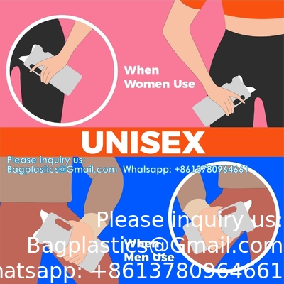 أكياس البول، حزمة أكياس البول للتخييم، كيس البول المستخدم لمرة واحدة، كيس البول للسفر، دورة المياه الطارئة المحمولة
