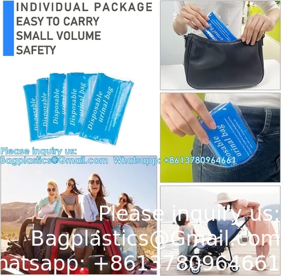 أكياس البول، حزمة أكياس البول للتخييم، كيس البول المستخدم لمرة واحدة، كيس البول للسفر، دورة المياه الطارئة المحمولة