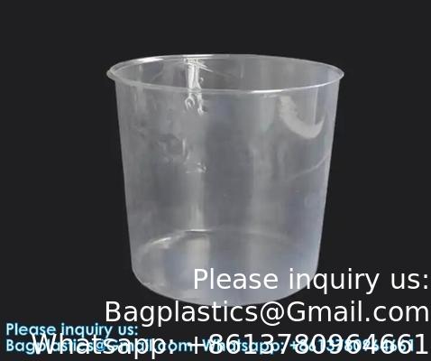 بيع بالجملة حسب الطلب كيس بلاستيكي أسفل مستديرة طبل غطاء للبراميل الصناعية الطلاء أسفل مستديرة البراميل أكياس غطاء