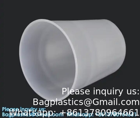بيع بالجملة حسب الطلب كيس بلاستيكي أسفل مستديرة طبل غطاء للبراميل الصناعية الطلاء أسفل مستديرة البراميل أكياس غطاء