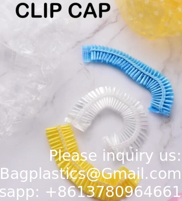 كوب طبي لمرة واحدة غير منسوج غطاء رأس غطاء رأس غطاء الشعر شبكة جراح طبيب قبعة ممرضة قبعة مجموعة من المجموعات