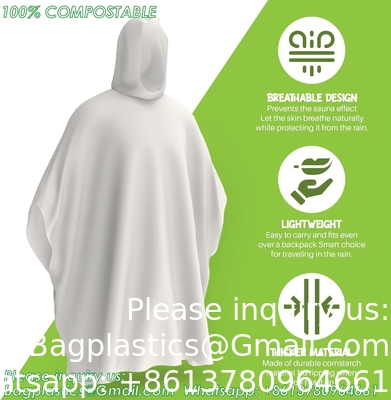 100% نباتية القائمة، قابلة للتسميد، قابلة للتحلل الحيوي، نشويات الذرة، قابلة لإعادة التدوير، المطر المعاد تدويره