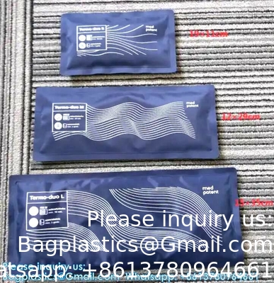 الحجم والشكل المخصصة قابلة لإعادة الاستخدام حرارة باردة ضغط غيل حزم البوليستر الثلج حزمة للعلاج