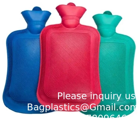 500ml 1000ml زجاجة ماء ساخن ملء الماء كيس المياه الساخنة الطبي المطاطي مع الغطاء