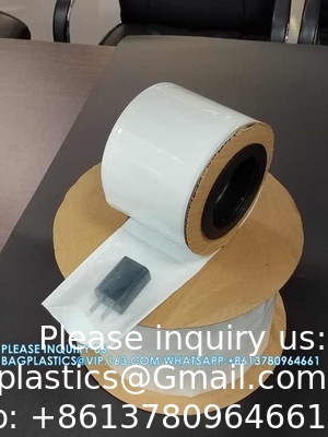 الجودة العالية تقبل شعار طباعة مخصصة كيس LDPE البلاستيكي للسيارات كيسات لفة من أكياس التعبئة والغلاف المفتوحة مسبقًا على لفة