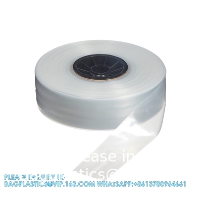 أنابيب LDPE متعددة الأبعاد ، لفة صغيرة ، 2 &quot; W X 1000' L ، 2 مل صافي أنابيب البلاستيكية متعددة الأبعاد ، FDA USDA متوافقة آمنة الغذاء