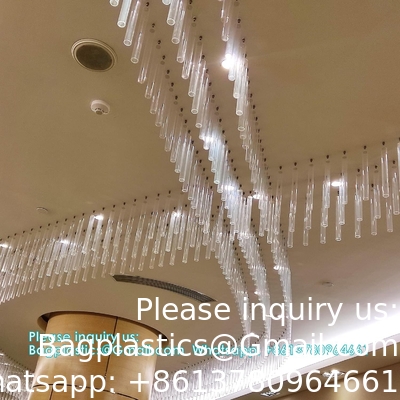 أنابيب بلاستيكية أنابيب مستديرة جامدة من البوليكربونات أنابيب البوليكربونات غير قابلة للكسر أنابيب صافية مقاومة للكيماويات