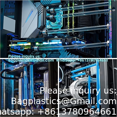 أنابيب بلاستيكية أنابيب مستديرة جامدة من البوليكربونات أنابيب البوليكربونات غير قابلة للكسر أنابيب صافية مقاومة للكيماويات