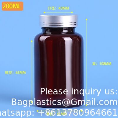 Plastic Sample Bottles With Screw Cap, Liquid Containers With Lid For Lab Reagent Sample Medicine Pill Water Storage, Travel Bottles