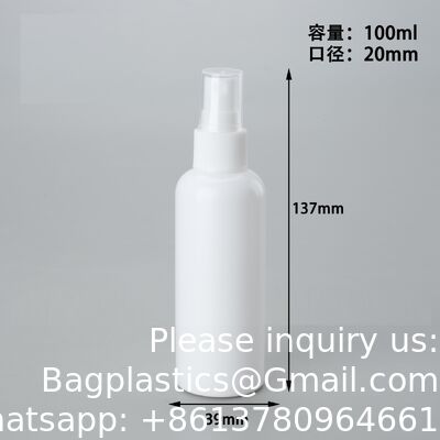 Plastic Spray Bottles Empty Spray Bottle 16.9oz/500ml 2 Pack Heavy Duty Spraying Bottles Mist/Stream Water Bottle For Cleaning Solutions, Essential Oils, Hair (Clear)