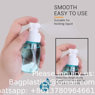 Plastic Spray Bottles Empty Spray Bottle 16.9oz/500ml 2 Pack Heavy Duty Spraying Bottles Mist/Stream Water Bottle For Cleaning Solutions, Essential Oils, Hair (Clear)