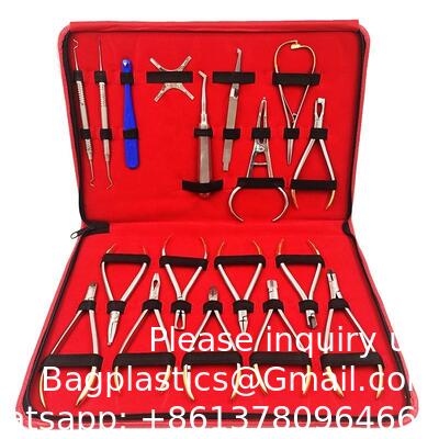 Dental Surgical Instrument Kit Dental Surgery Kit Dental Surgery 26 Piece Instrument Set Dental Orthodontics Kit &18 Pcs High Quality Basic Orthodontics Dental Instruments Tools Set Metal & Plastic