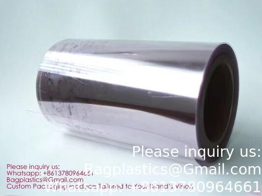 فيلم PVDC ، فيلم Alu Alu ، فيلم PETG Shrink ، فيلم PLA ، فيلم Blister ، فيلم مركب ، فيلم TPU ، فيلم EVA ، جلد الفينيل ، فيلم حماية ، تعبئة أدوات الصيدلة لفيلم PVC / PE الأبيض الملون