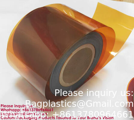 فيلم PVDC ، فيلم Alu Alu ، فيلم PETG Shrink ، فيلم PLA ، فيلم Blister ، فيلم مركب ، فيلم TPU ، فيلم EVA ، جلد الفينيل ، فيلم حماية ، تعبئة أدوات الصيدلة لفيلم PVC / PE الأبيض الملون