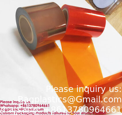 فيلم PVDC ، فيلم Alu Alu ، فيلم PETG Shrink ، فيلم PLA ، فيلم Blister ، فيلم مركب ، فيلم TPU ، فيلم EVA ، جلد الفينيل ، فيلم حماية ، تعبئة أدوات الصيدلة لفيلم PVC / PE الأبيض الملون