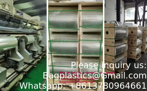 فيلم انكماش ناعم مقاوم للرطوبة من PET/PETG مطوي في المنتصف لتغليف القهوة والعصير والنبيذ والصودا، فيلم انكماش حراري لملصقات زجاجات القهوة والنبيذ والعصير والصودا