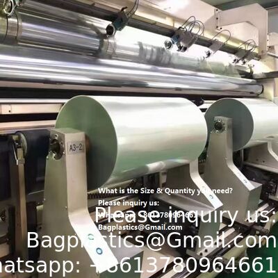 فيلم انكماش ناعم مقاوم للرطوبة من PET/PETG مطوي في المنتصف لتغليف القهوة والعصير والنبيذ والصودا، فيلم انكماش حراري لملصقات زجاجات القهوة والنبيذ والعصير والصودا